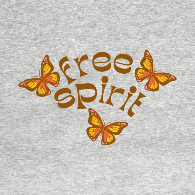 Free Spirit butterflies by Tip Top Tee's